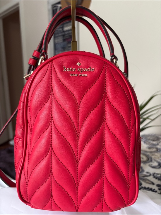 kate spade Handbags - Kate Spade Red Briar Lane Quilted Mini Backpack